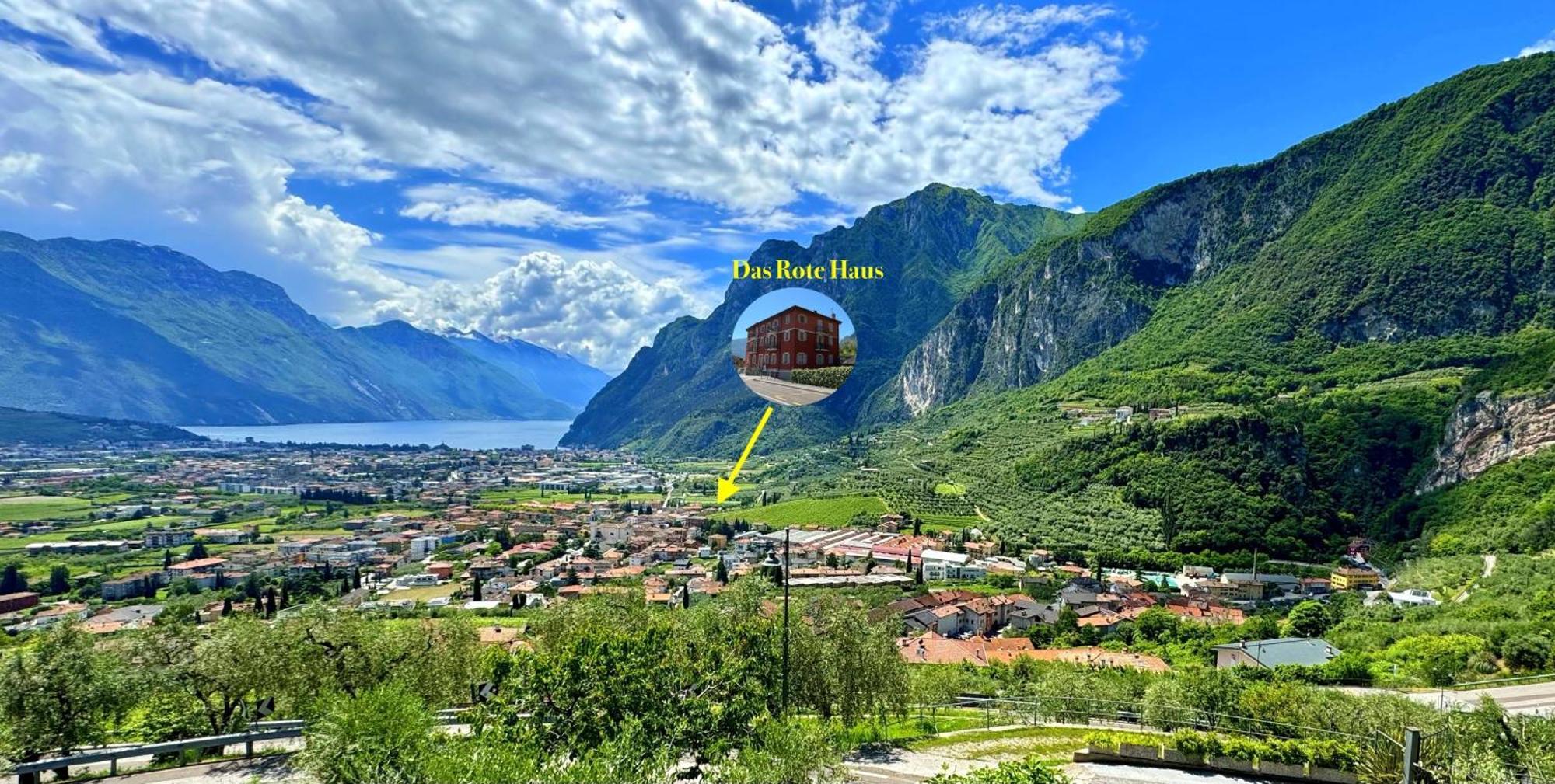 Das Rote Haus Riva del Garda Extérieur photo